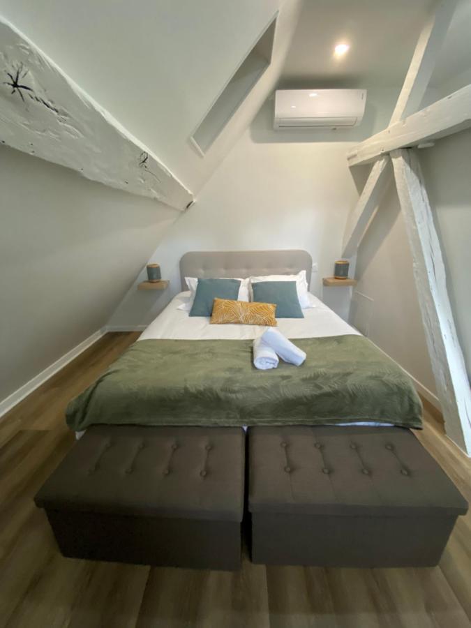Comfortable Air-Conditioned T3 In The Heart Of Amboise With Parking Space Extérieur photo